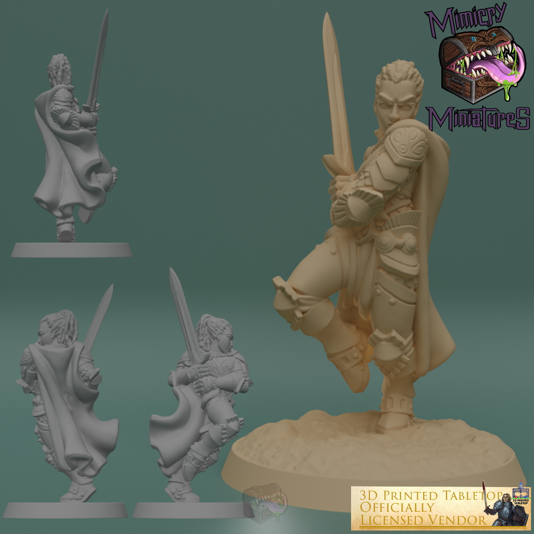 Imani Kingsguard - The Lost Adventures from 3D Printed Tabletop image 2